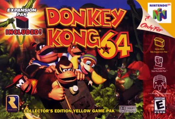 Donkey Kong 64 (USA) (Demo) (Kiosk) box cover front